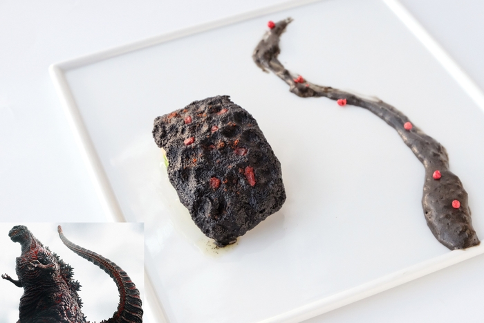 『シン・ゴジラ』の再現にはヒラメを使用(TM&©TOHO CO., LTD.)