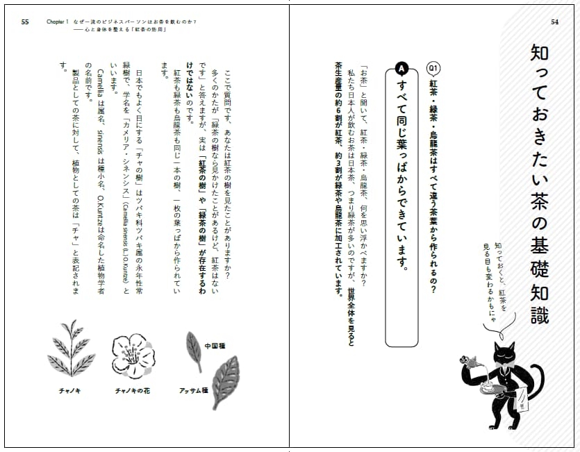 知っておきたい茶の基礎知識(本文より)