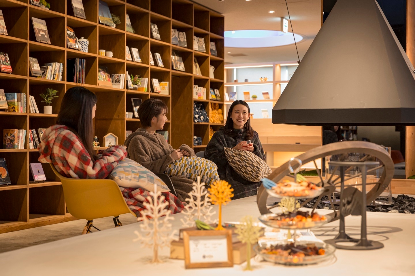 芦別温泉おふろcafe星遊館メインスペース