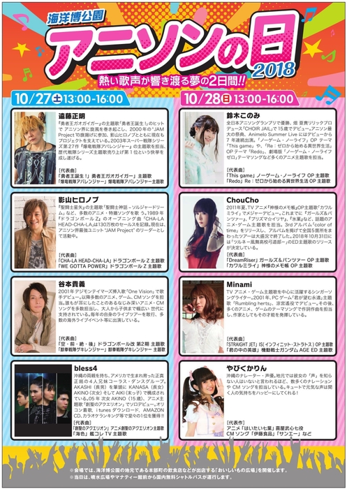海洋博公園 アニソンの日2018