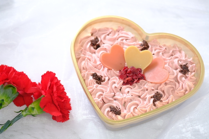 いちごピンキーハートケーキ グルテンフリー