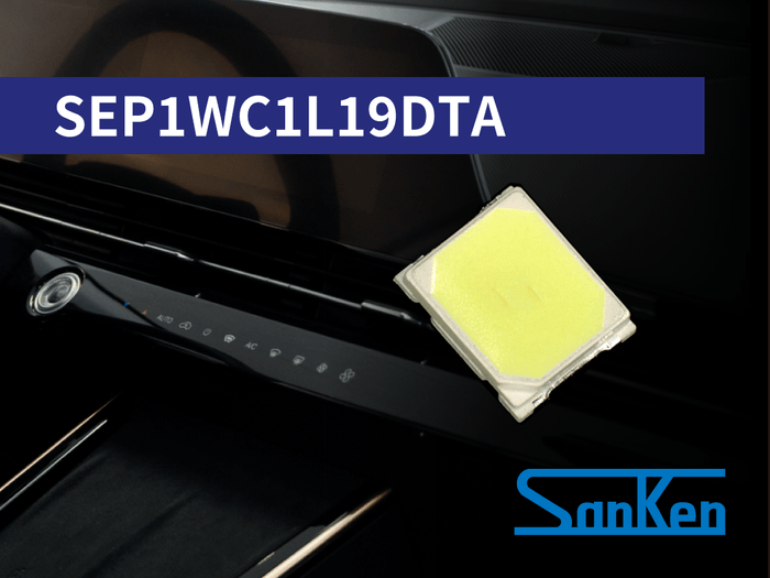 車室内表示向け 高輝度3528フラットLED『SEP1WC1L19DTA』