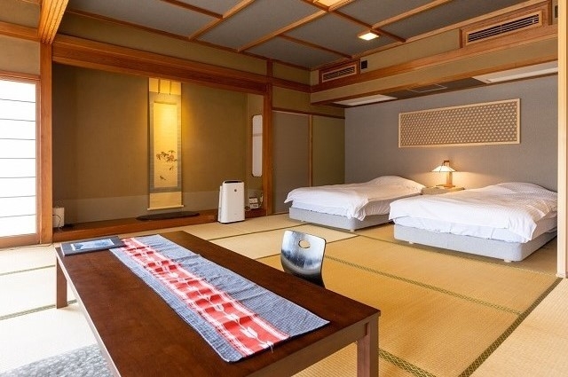 メゾネットや露天風呂付など ニーズに応える多彩な＜客室＞