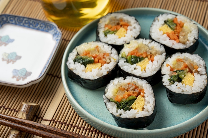 写真:野菜キンパ