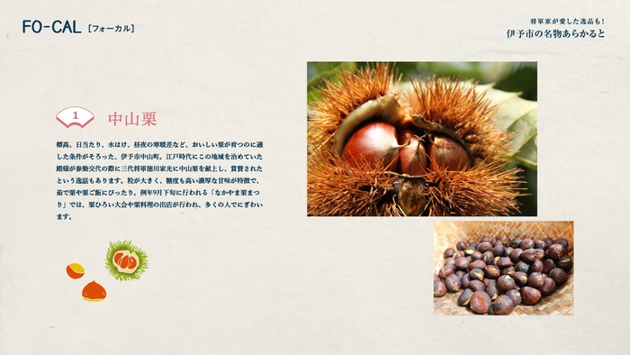 「旅色FO-CAL」伊予市特集 伊予市の名物あらかると