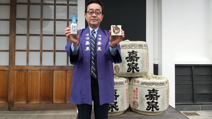 田村酒造場「嘉泉」 田村半十郎社長