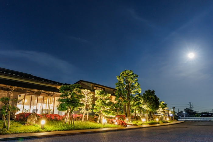 野天風呂 湯の郷 全景