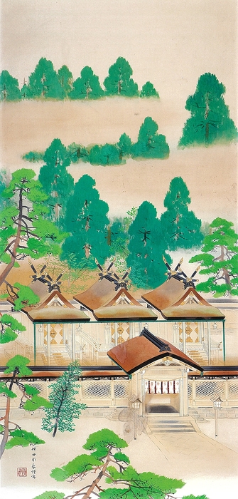 堂本印象 戦艦大和守護神 1940(昭和15)年頃 海上自衛隊第一術科学校教育参考館蔵