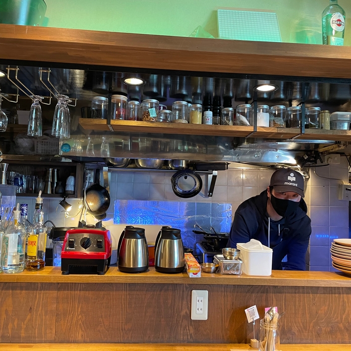 店内カウンター