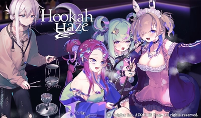 シーシャ（水たばこ）が紡ぐヒューマンドラマアドベンチャー『Hookah Haze』Steam🄬 / Nintendo Switch™にて2024年発売決定！