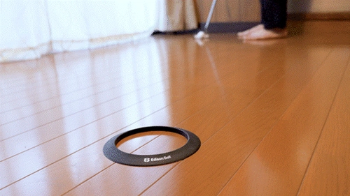 世界初！フローリングでも転がる音がしないゴルフボール　 自宅で手軽にパター練習できる「サイレントボール」新発売