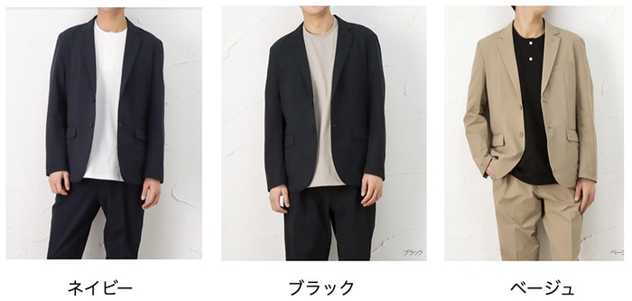 ●2WAYストレッチジャケット　S/M/L/XL　￥6,490 (税込)