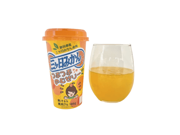 【イメージ】三ヶ日みかんつぶつぶのむゼリー