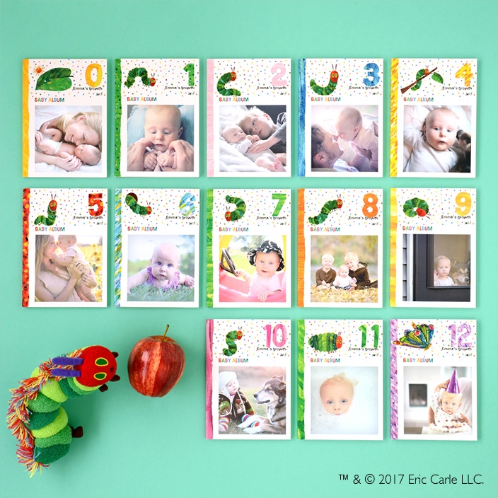 全プレ&Instagram投稿キャンペーン同時スタート!ベストセラー絵本『はらぺこあおむし』の世界が広がる成長記録アルバム開始