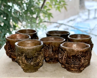 新潟市の老舗ろうそく店にて“縄文・火焔型土器”の ぐい呑み・湯呑み・カップ・ビアグラスを4月より販売予約開始！