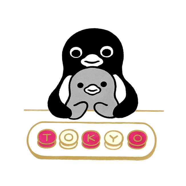 年内最後】Suicaペンギンの作者・坂崎千春の展覧会 〈ペンギン