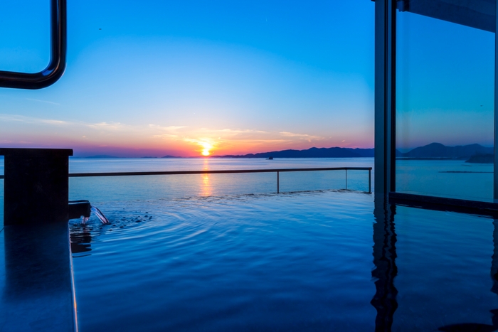 天空フロア-暁- 露天風呂