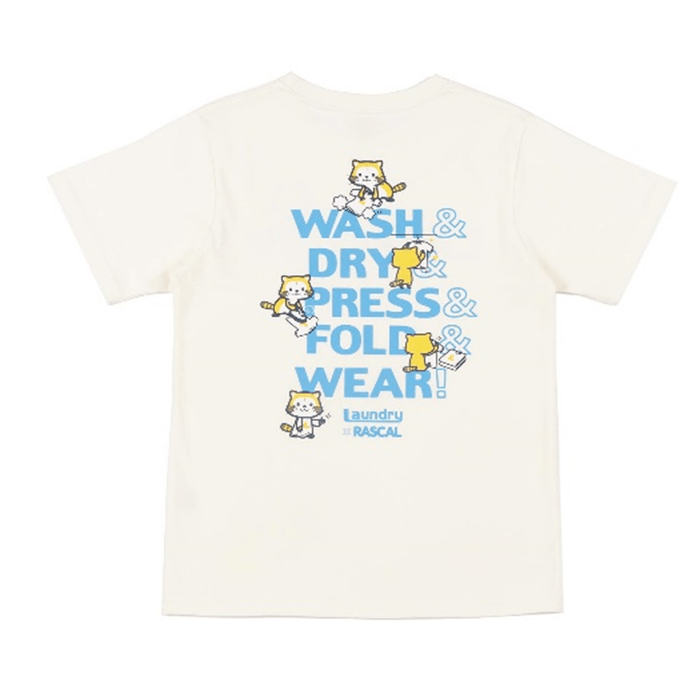 Tシャツ アイボリー(裏)