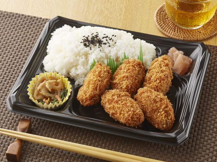 カキフライ弁当画像(画像はイメージです。)