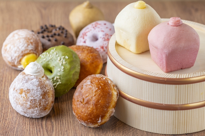 オッケー桶川ベーカリー 生ドーナッツ 一例