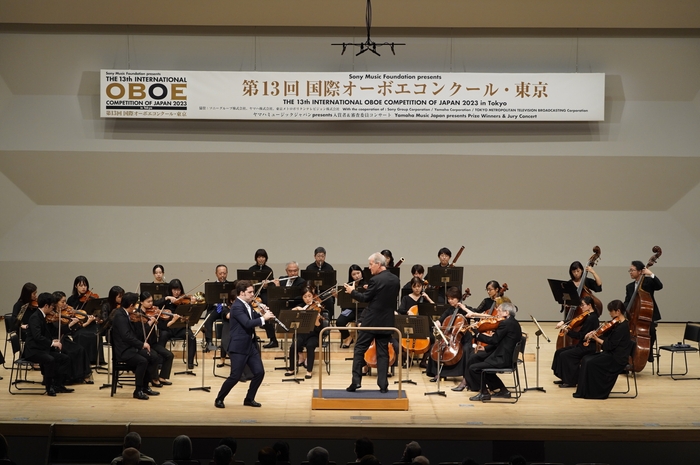 ハンスイェルク・シェレンベルガーとアンヘル・ルイス・サンチェス=モレノ 本選翌日の入賞者&審査委員コンサートより