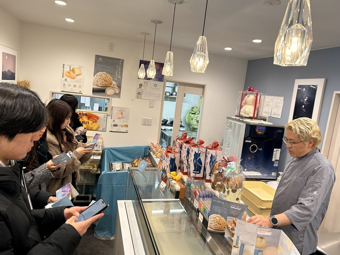 事業者視察風景(furanobijou)