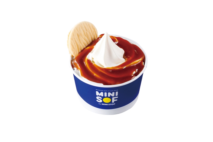 生キャラメルソフトクリーム 単品画像