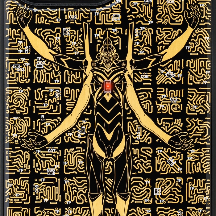 FLASH EVA13 基板アート iPhone 15Pro Maxケース ズーム