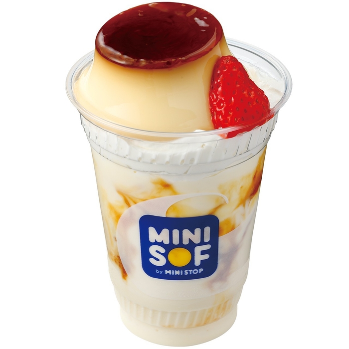 プリンショートケーキパフェ イメージ画像