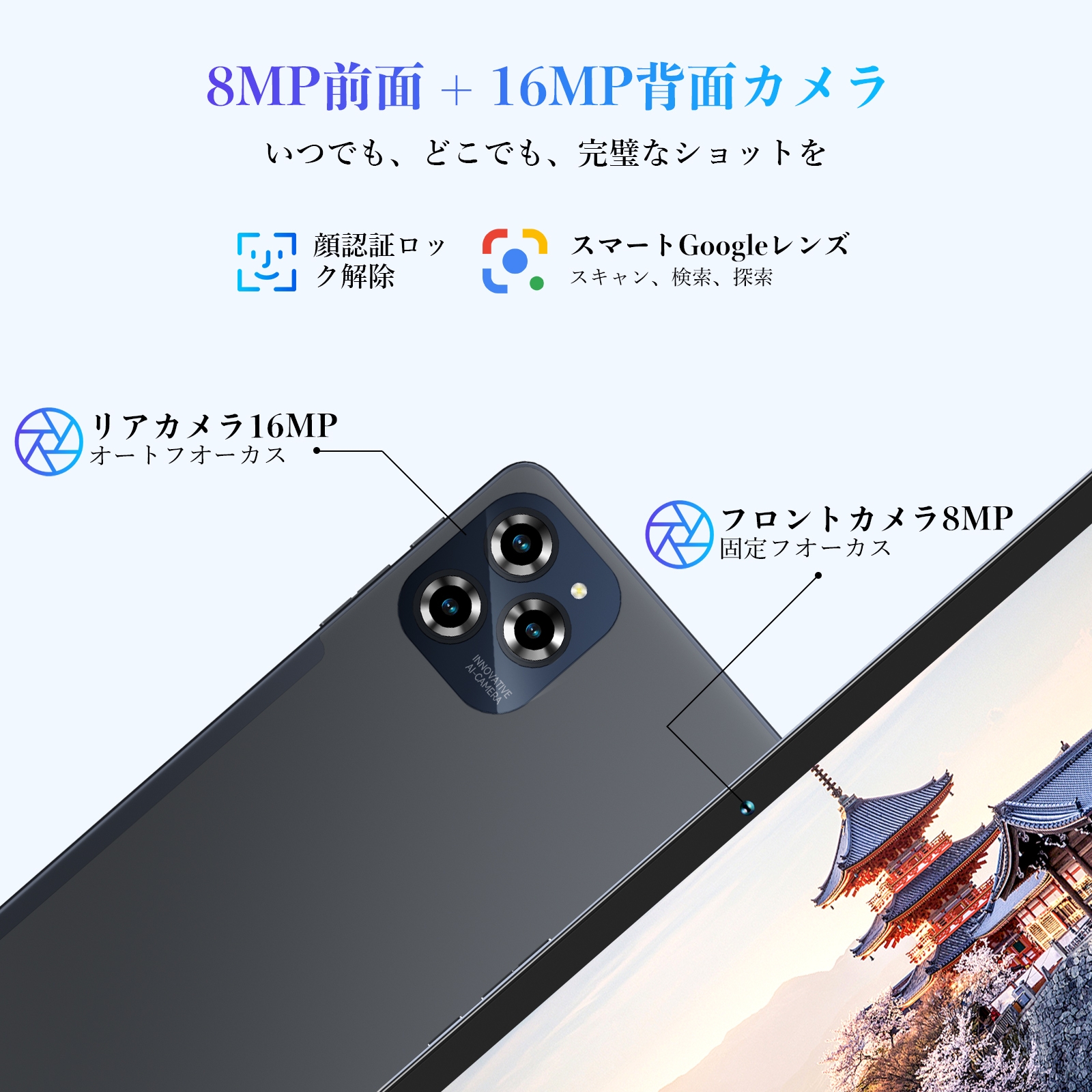 搭載カメラ仕様