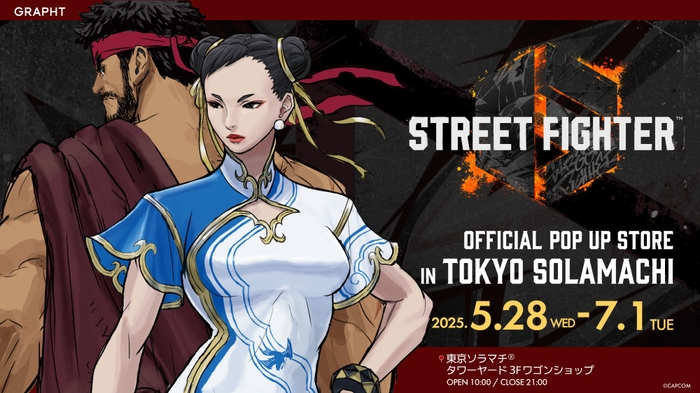 STREET FIGHTER 6 OFFICIAL POP UP STORE by GRAPHT