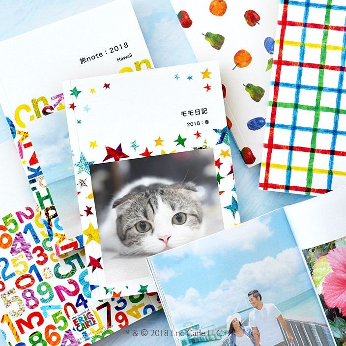 TOLOT フォトブック『はらぺこあおむし』作者エリック・カールの新表紙追加