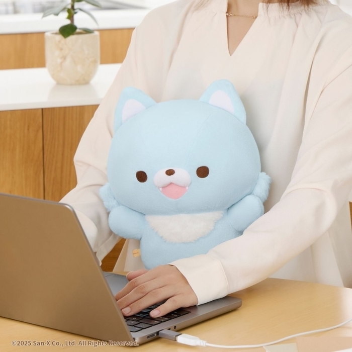 あったかぬいぐるみ アオイコオオカミ　イメージ2