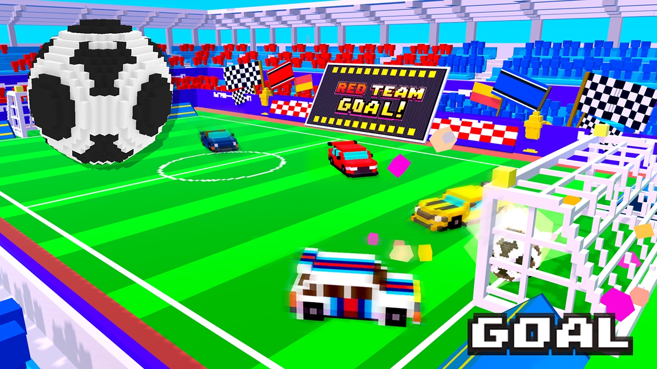 相手ゴールにシュートを決めろ!