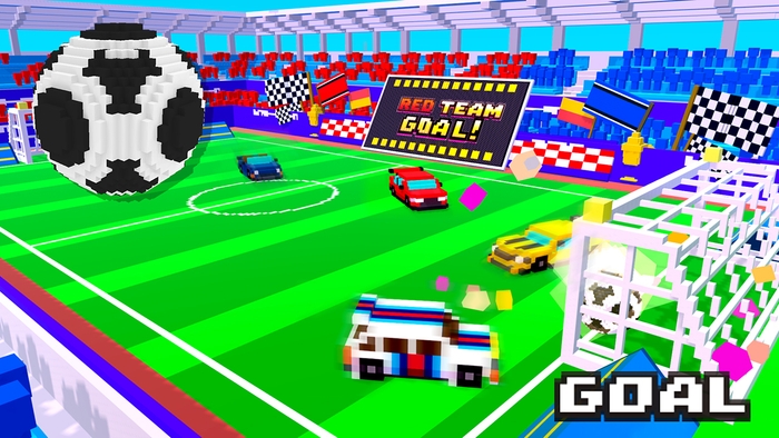 相手ゴールにシュートを決めろ!