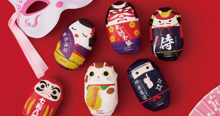 全6種類!カラフルなパッケージデザイン