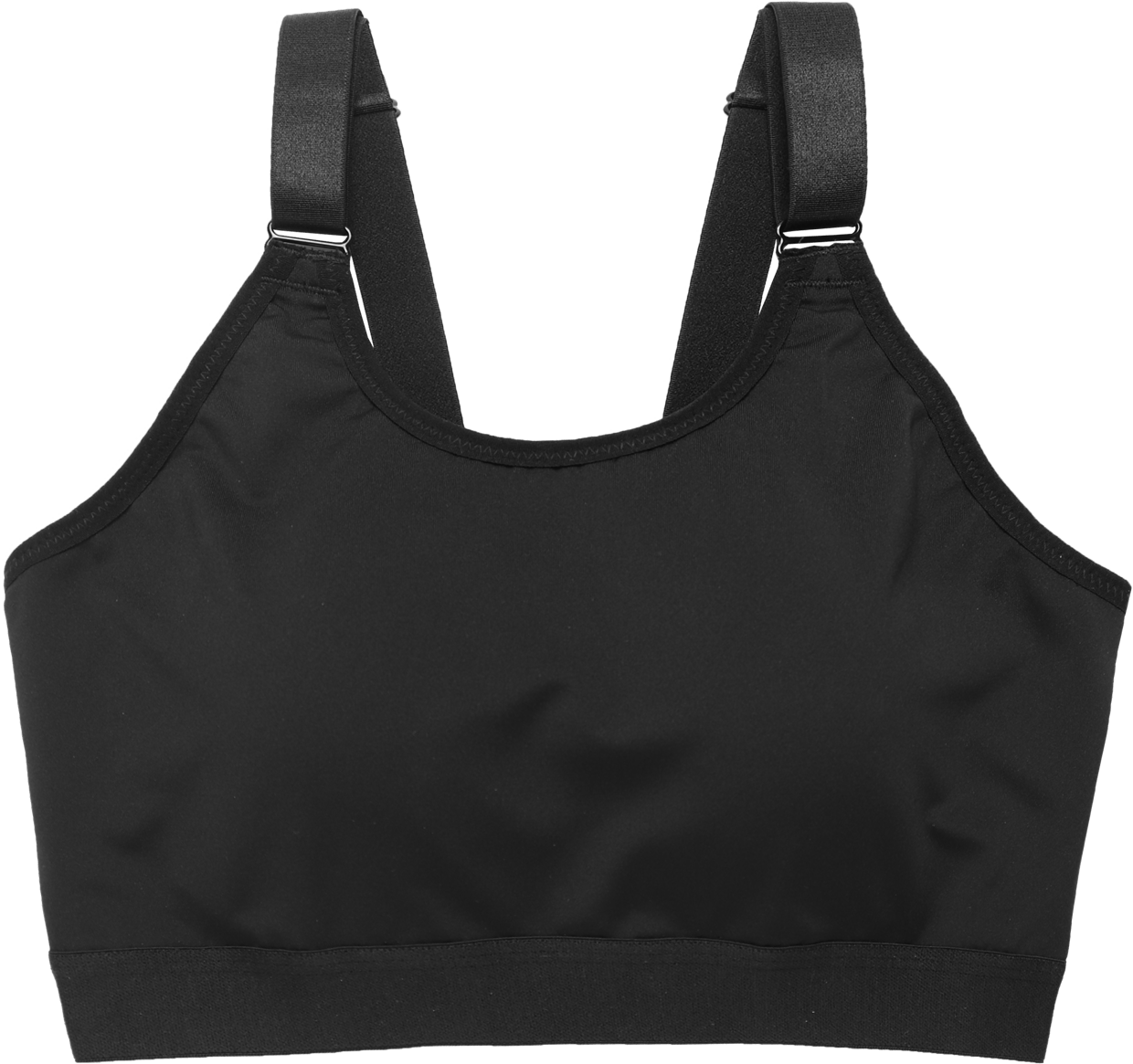 ルルスマートブラ スポーツブラ ブラック