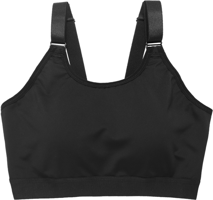 ルルスマートブラ スポーツブラ ブラック