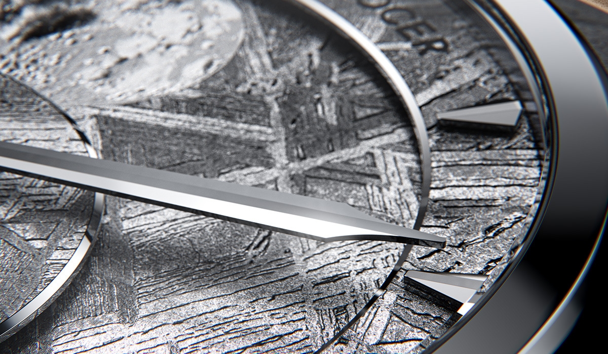 数億年前に形成された天然隕石。模様はすべて異なり、同じ表情は二つとない