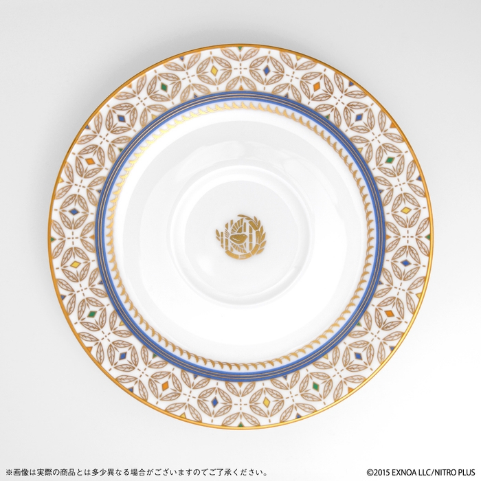 刀剣乱舞ONLINE×Noritake ティーカップ&ソーサーセット 太鼓鐘貞宗(ソーサー)