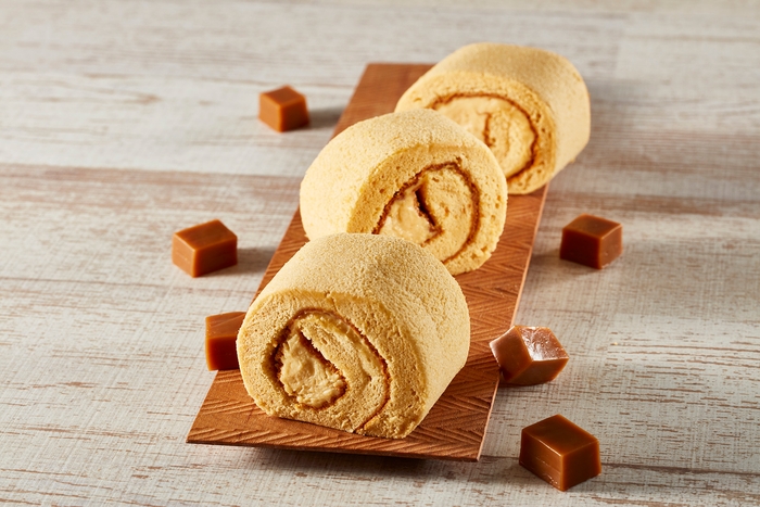 米粉ロールケーキ キャラメル