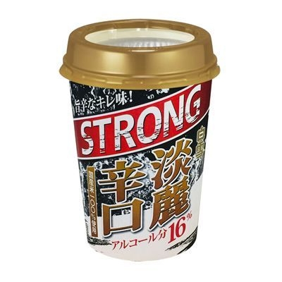 白雪 淡麗辛口 ストロング180MLカップ詰