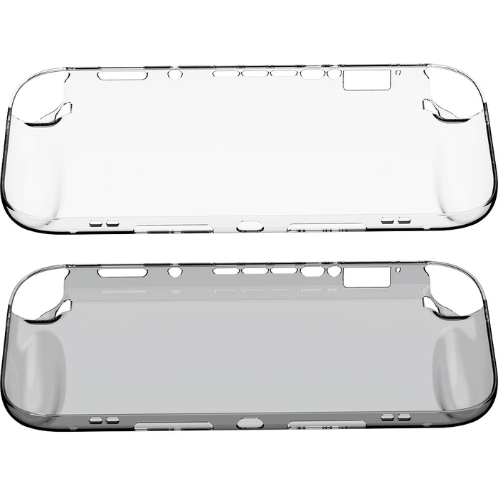 背面のグリップ部分が握りやすいTPU製本体カバー