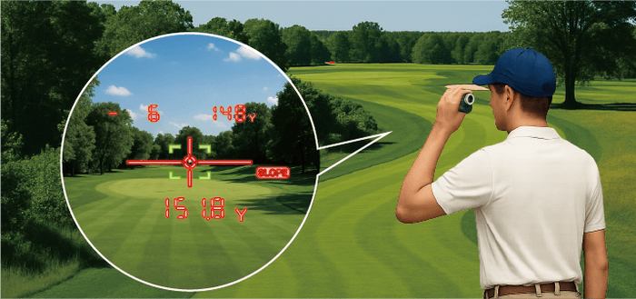 最大計測距離1,640yd