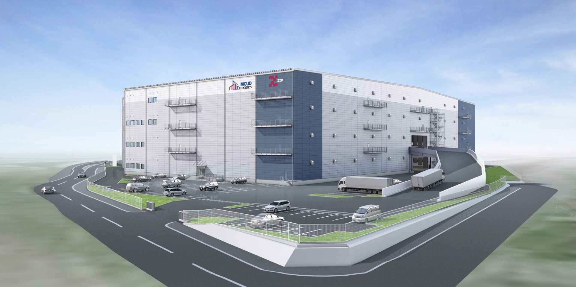 「(仮称)MCUD・ZIP静岡掛川」外観イメージ