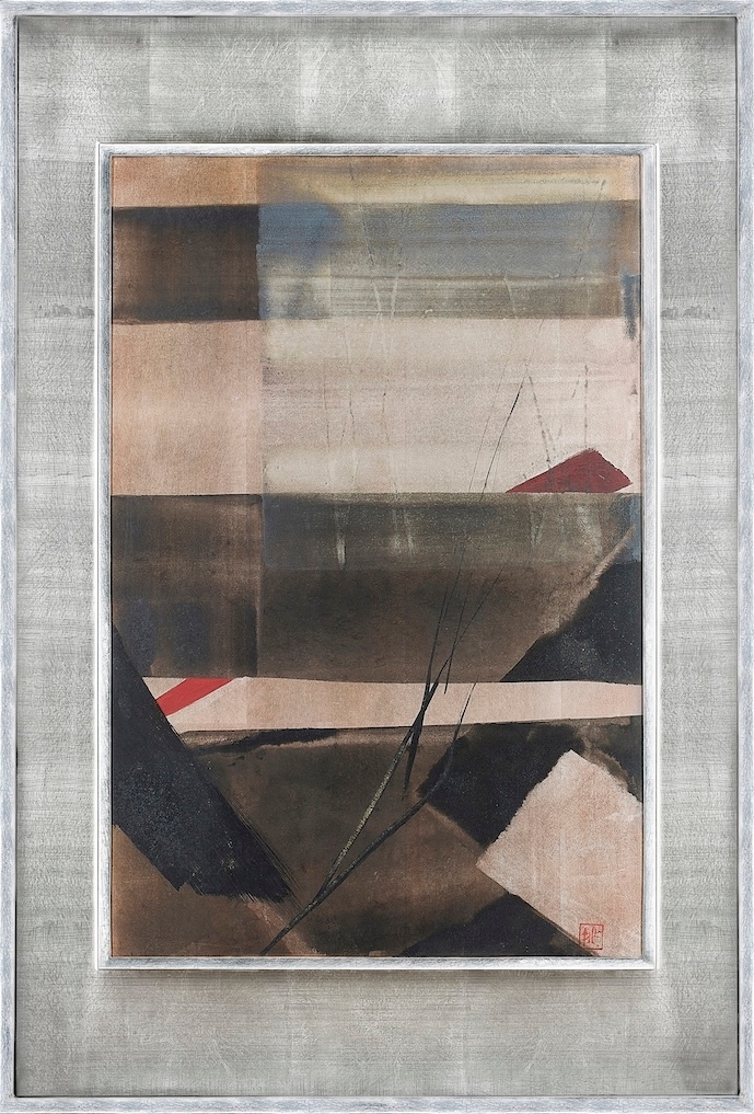 篠田桃紅作品画像-霞-Between