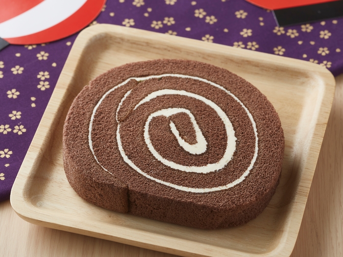 しっとりチョコバナナロールケーキ画像(画像はイメージです。)