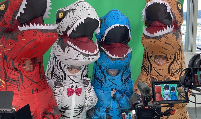 さくらいとさんが恐竜に…