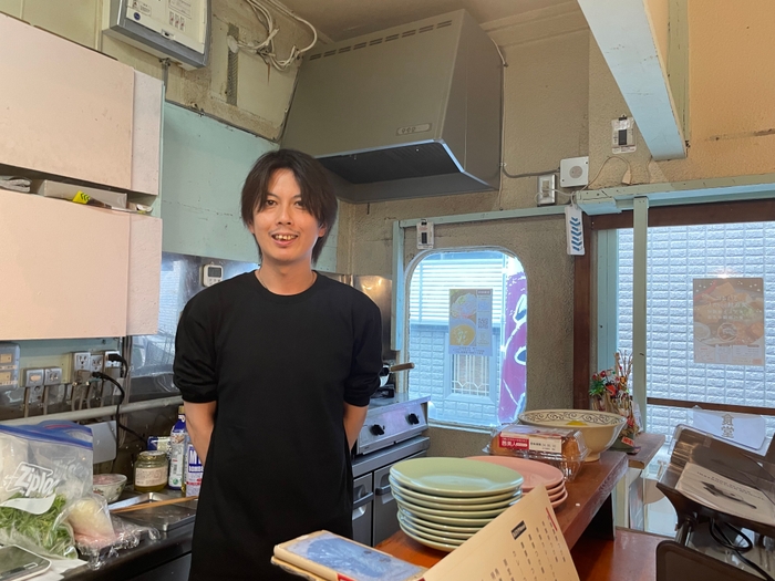 店主の高橋シェフ