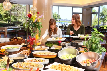 【大江戸温泉物語 君津の森限定】 いいふろ会員ご提示で、 土日祝ランチバイキングが500円OFF！12月スタート！